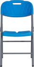 Сгъваем кетъринг стол Carmen 9936 - син снимка 2