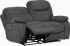 Диван - двойка с електрически релакс механизъм SELENA LUX - тъмносив 457 снимка 2