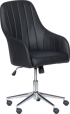 Офис стол Офис кресло Carmen 2016 еко кожа - черен снимка 1
