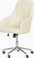Офис стол Офис кресло Carmen 2016 еко кожа - крем снимка 3