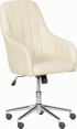 Офис стол Офис кресло Carmen 2016 еко кожа - крем снимка 1