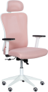 Ергономичен стол Carmen 7588 - розов снимка 1