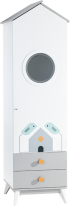 Еднокрилен гардероб къщичка BIRD HOUSE снимка 1