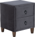 Нощно шкафче за спалня STRESS ZERO - антрацит 14 снимка 1