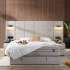  Тапицирана спалня с матрак COMFORT 180 x 200 - сив 02 снимка 3
