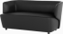 Диван - двойка TUNE - черен снимка 3