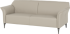 Кожен диван - тройка NEXO LUX - бежов снимка 3