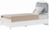 Детско легло с ракла NIL 120 x 200 - бяло снимка 1