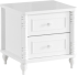 Нощно шкафче NIL - бяло снимка 1