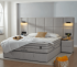Тапицирана спалня с матрак COMFORT 160 x 200 - бежов 05 снимка 5