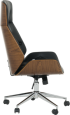 Офис стол Офис кресло Carmen 6407 - орех-черен снимка 4