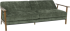 Разтегателен диван - тройка UVIRA - зелен снимка 5