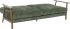 Разтегателен диван - тройка UVIRA - зелен снимка 6