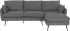 Ъглов диван BUNIA - сив снимка 2