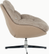 Кресло AMORA - бежово снимка 4