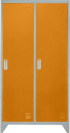 Метален шкаф Carmen CR-1602 KZ - Сив / оранжев снимка 1