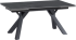 Разтегателна трапезна маса OPOLE - тъмносива снимка 1