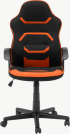 Геймърски стол Carmen 6309 - черен - оранжев снимка 2