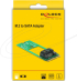Адаптер Delock 62517, интерфейсен ключ M.2 2260 B+M към Sata 7 Pin снимка 5
