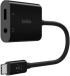  Зарядно адаптер Belkin RockStar 3.5mm USB-C, Черен снимка 1
