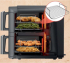 Фритюрник с горещ въздух Ninja Double Stack XL Air Fryer SL400 2470W 9.5 l, Двуетажен, Черен снимка 4
