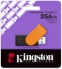 Kingston 256GB Portable USB 3.2 Gen 1 DataTraveler Exodia S (Black-Orange) снимка 3