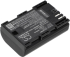 Аксесоар за камера Батерия за камера CANON LPE6 LiIon 7.4V 2000mAh Cameron Sino снимка 2