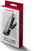 Кабел/адаптер AXAGON RVC-HI8KPD USB-C - HDMI 2.1 adapter, 8K-60Hz, 4K-144Hz, HDR10+, PD 100W снимка 2