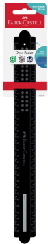 Faber-Castell Линия Dots 30 cm, черна снимка 1