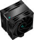 Охладител за процесор DeepCool - 2x120 мм FDB PWM вентилатор, 4-пинов ШИМ, 12 V DC, 28 dB, Черен снимка 3