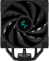 Охладител за процесор DeepCool - 2x120 мм FDB PWM вентилатор, 4-пинов ШИМ, 12 V DC, 28 dB, Черен снимка 1