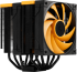 Охладител за процесор DeepCool AK620 ZERO DARK ZORIA, 2 x 120 мм. PWM вентилатор, 6 топлинни тръби снимка 2