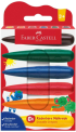  Faber-Castell Пастели Finger, 6 цвята снимка 1
