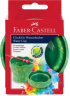 Faber-Castell Чаша за рисуване, сгъваема, зелен мрамор снимка 1