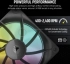 Вентилатор CORSAIR LX RGB Series, iCUE LINK LX120 RGB, 120mm RGB Fan, Triple Fan Kit снимка 5