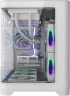 1stPlayer кутия Case mATX - UV6 White снимка 3