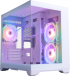 1stPlayer кутия Case mATX - MV6-TP White - 3 fans included снимка 1