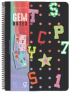  Gipta Тетрадка Gem Notes, A4, бяла хартия, на квадратчета, PP корица, със спирала, 80 листа снимка 6