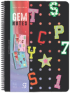  Gipta Тетрадка Gem Notes, A5, бяла хартия, на квадратчета, PP корица, със спирала, 80 листа снимка 6