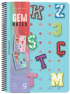  Gipta Тетрадка Gem Notes, A4, бяла хартия, широки редове, PP корица, със спирала, 80 листа снимка 4