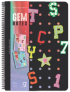  Gipta Тетрадка Gem Notes, A4, бяла хартия, широки редове, PP корица, със спирала, 80 листа снимка 6