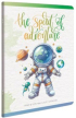 Gipta Тетрадка Spirit, A4, бяла хартия, на квадратчета, картонена корица, 60 листа снимка 1