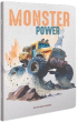 Gipta Тетрадка Monster, A4, бяла хартия, широки редове, картонена корица, 60 листа снимка 3