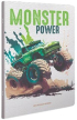 Gipta Тетрадка Monster, A4, бяла хартия, на квадратчета, картонена корица, 60 листа снимка 2