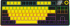 Клавиатура Геймърска LORGAR KBP70TKLW, Wireless TKL Mechanical Gaming Keyboard Pro, Black-yellow, EN layout снимка 1
