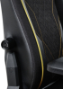 Геймърски стол TRUST GXT 721 Ruya Pro Premium comfortable gaming chair - Черен/Жълт снимка 4