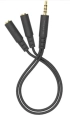 A4Tech Адаптер AD-3P 3.5mm жак мъжко - 2 х 3.5мм жак женско снимка 2