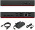 Докинг станция LENOVO ThinkPad Universal USB-C, Gigabit Ethernet, 4K резолюция, с 135W адаптер, EU, черен снимка 3