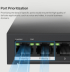 Mercusys MS110P, 10-портов Gigabit Desktop-Rackmount комутатор снимка 7