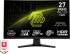 Монитор MSI MAG 274CQF, 27", 0.5ms, 180Hz, Rapid VA, 2560x1440 (WQHD), CURVE 1500R, DP(1.4), 2xHDMI 2.0b, Tilt, VESA, Черен снимка 1